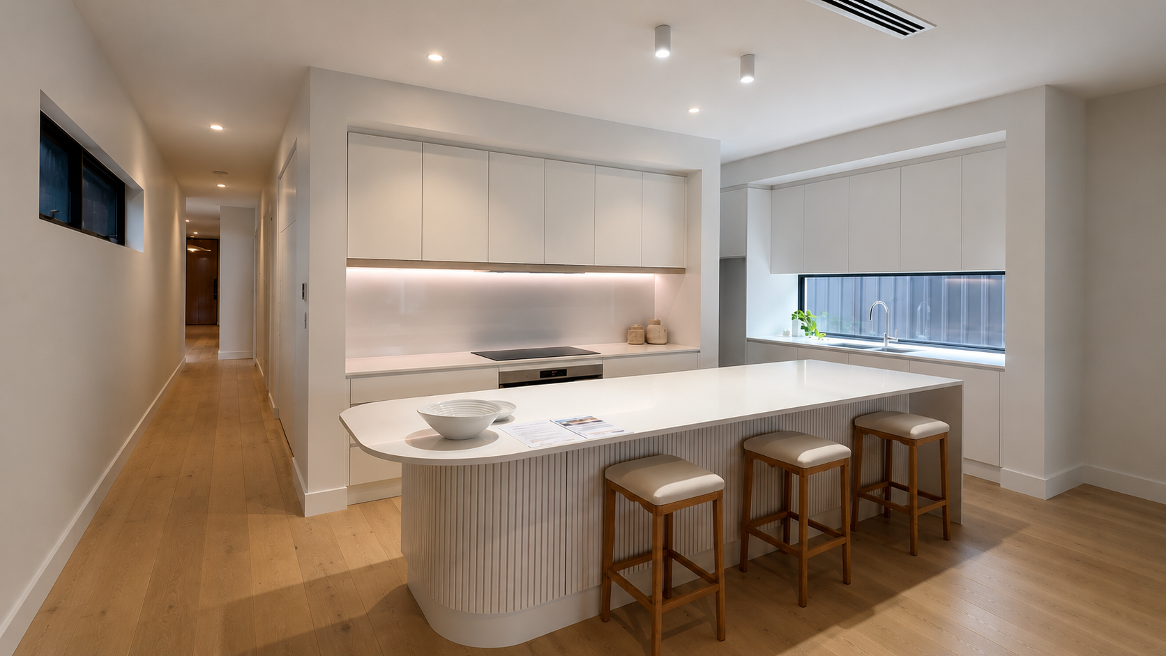 Brightly finished Adelaide build, immaculate final-delivery clean